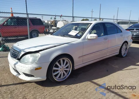 2004 Mercedes-Benz S 430 из США, поврежденный, VIN WDBNG70J94A406800
